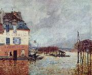 Alfred Sisley L inondation Port Marly oil painting reproduction